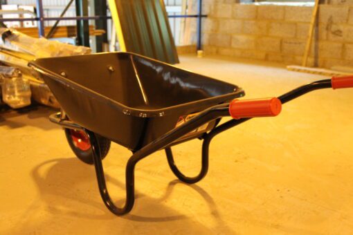 Wheel Barrow Camden Black 85 ltr Pneu Wheel S140