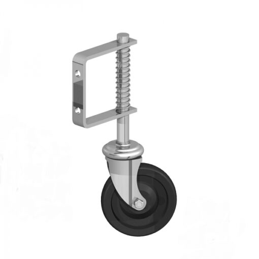 Spring Loaded Gate Wheels Medium