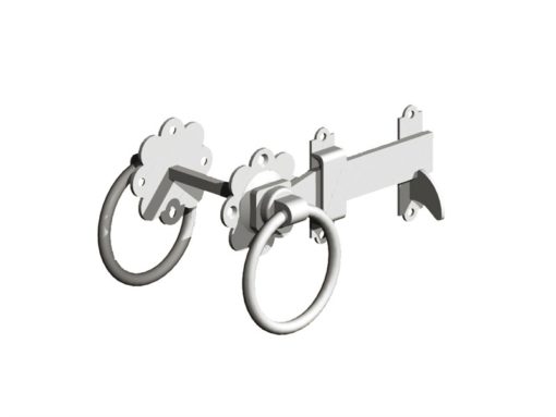 Timberstore Ring Latches 6" Galvanised