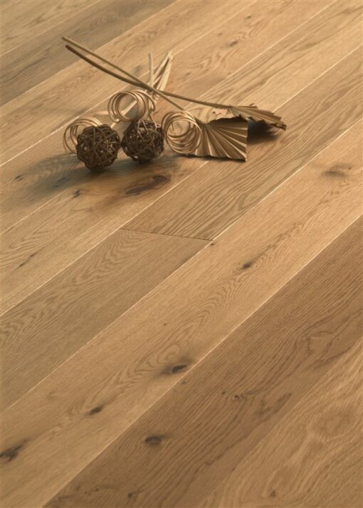 Rustic Oak Engineered Lacquered Flooring 14 x 150 mm (£43.20 m2, 2.64m2 in pack)