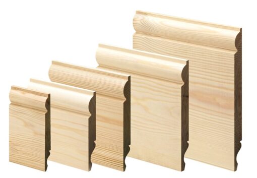 Timberstore Torus & Ogee S/W Skirting EX 25mm x 150mm