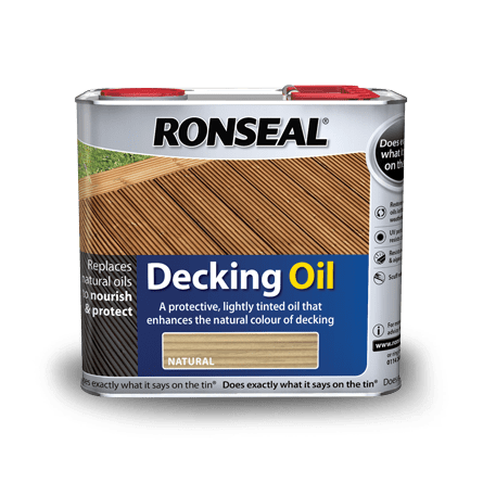 Ronseal Decking Oil Natural/Natural Pine 5ltr - Timberstore