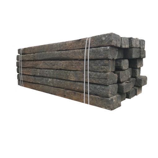 CREOSOTED SLEEPERS 2.6M PACK OF 25 BM13 150X250