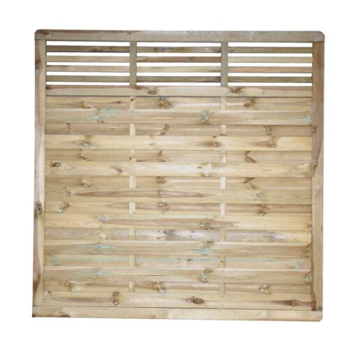 ELITE SLATTED TOP PANEL 1.8M X 1.8M 6x6 DP23