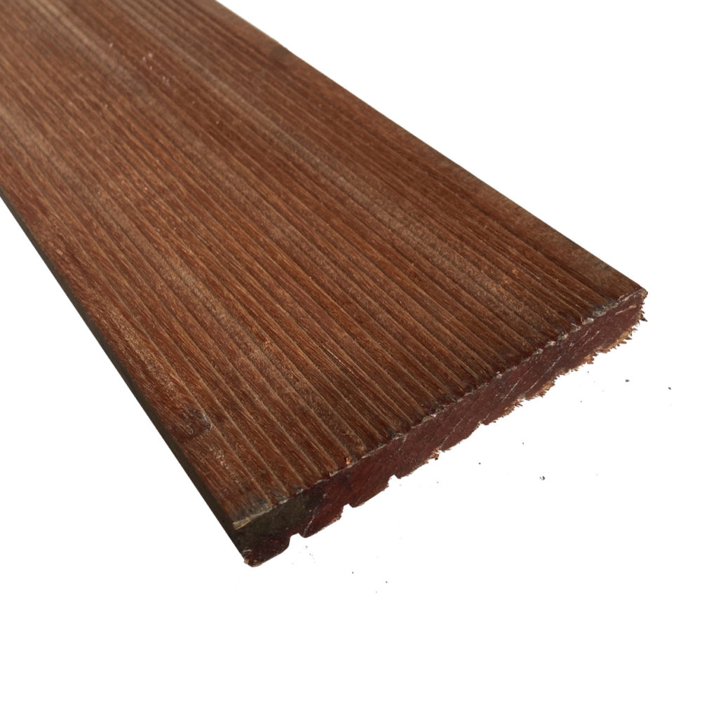 Balau Hardwood Decking Reeded & Grooved Timberstore