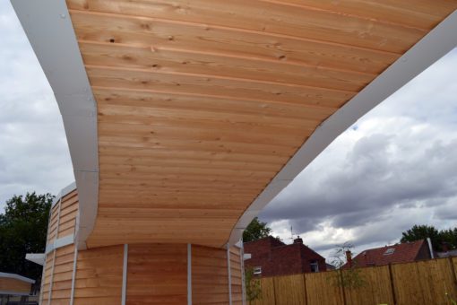 SIBERIAN LARCH TGV CLADDING 4M EX 25 X150MM CLD06