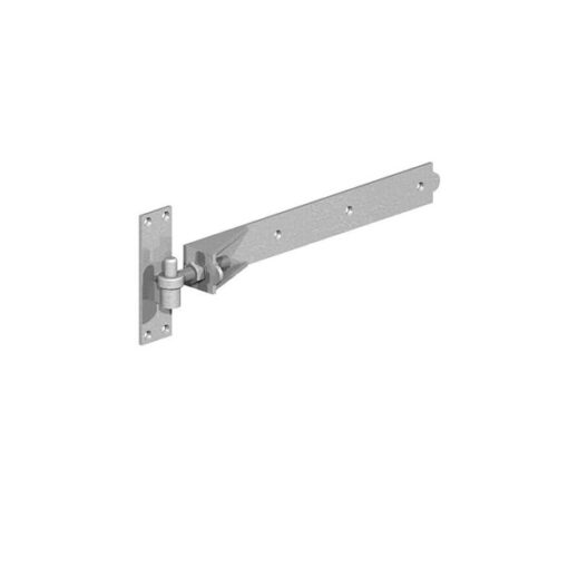 ADJUSTABLE BANDS AND HOOKS ON PLATE 24″ GALVANISED IR32