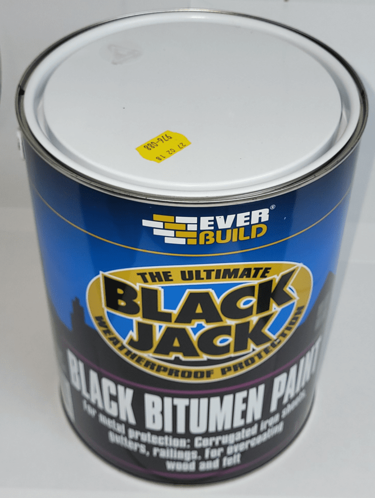 Black Bitumen Paint Coating 5ltrs Timberstore