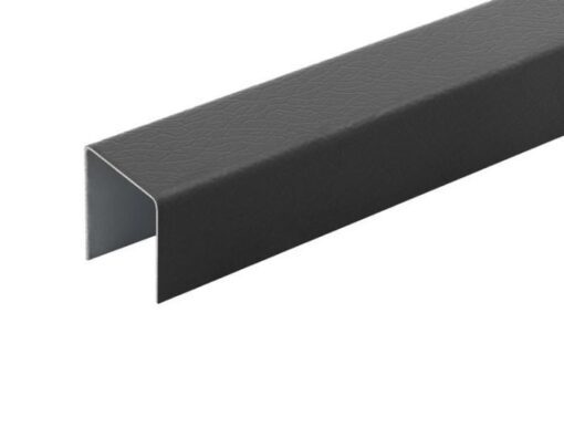 black fencing rail for Cladco Composite Fencing Panels