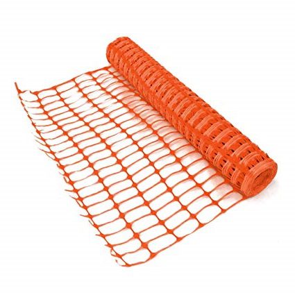 LA77 ORANGE PVC Barrier Fencing