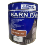 BEDEC BARN PAINT Medium Oak Semi Gloss Semi-Transparent Stain