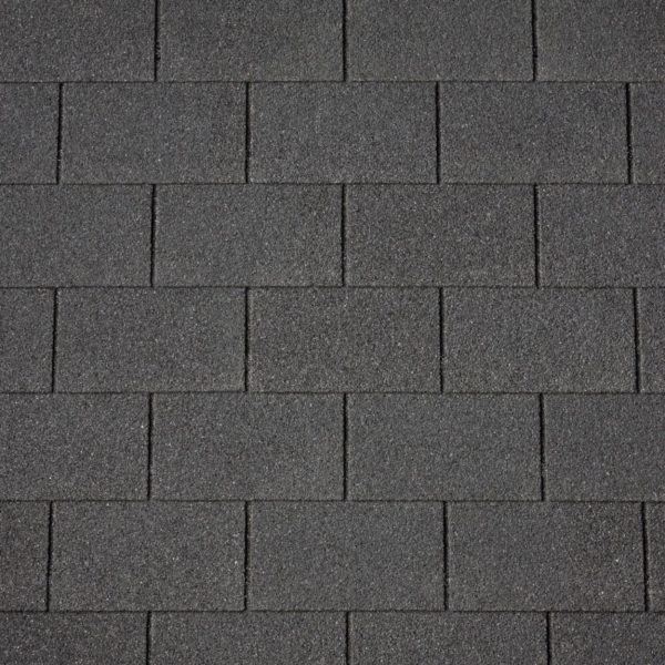 Iko Armourglass Square Roof Shingles Black 2m2