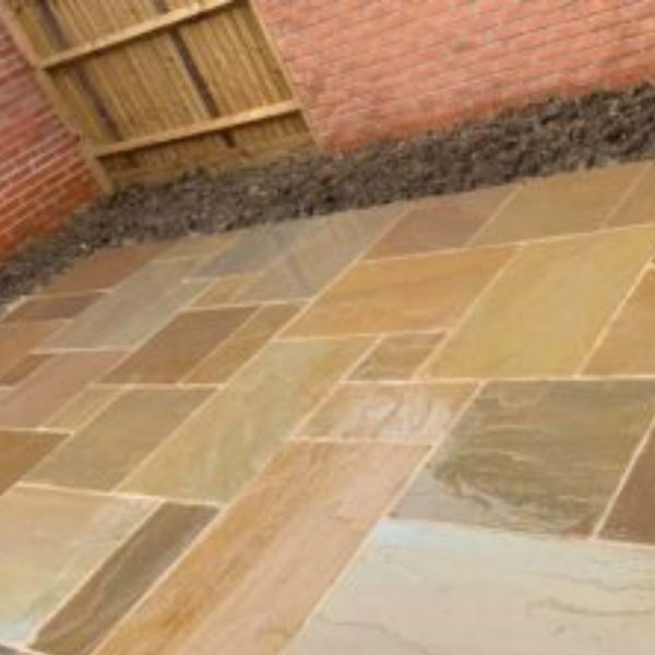 Rippon Buff Indian Sandstone Patio Pack 18.9M2