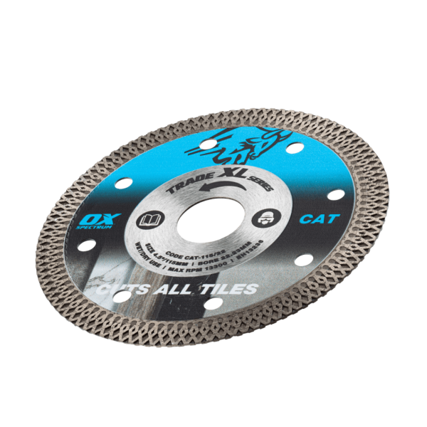 OX TRADE XL ALL TILES DIAMOND BLADE 115mm