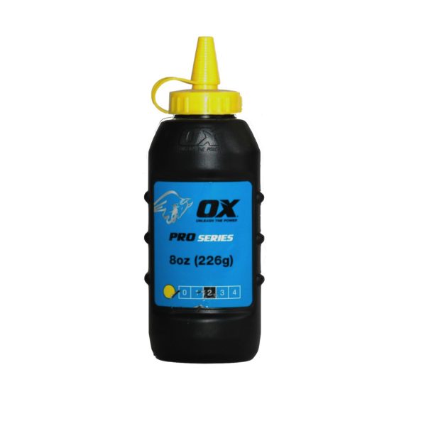 OX Pro Chalk Refill 226G Yellow
