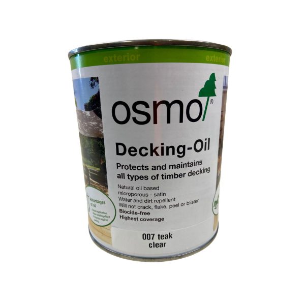 OSMO Decking-Oil Teak Clear