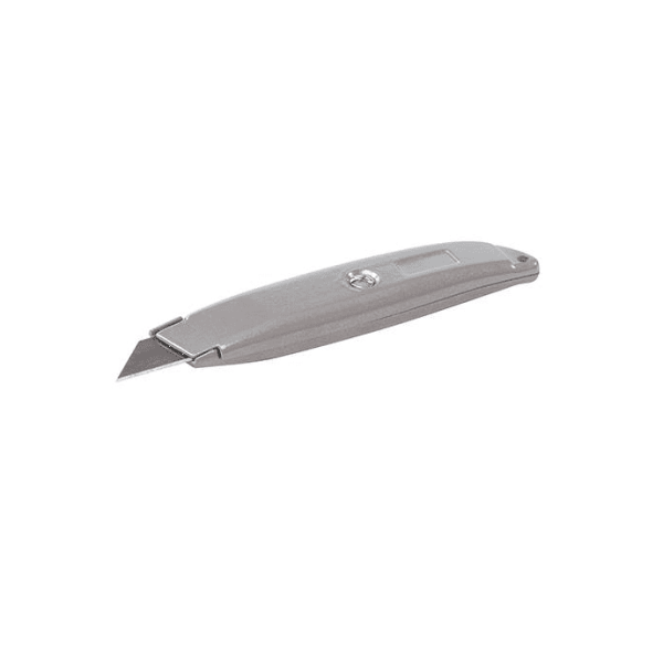 Retractable Knife Silver/ Hi-Vis
