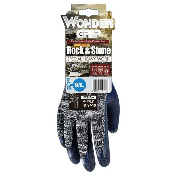 Wonder Grip Gloves Rock & Stone