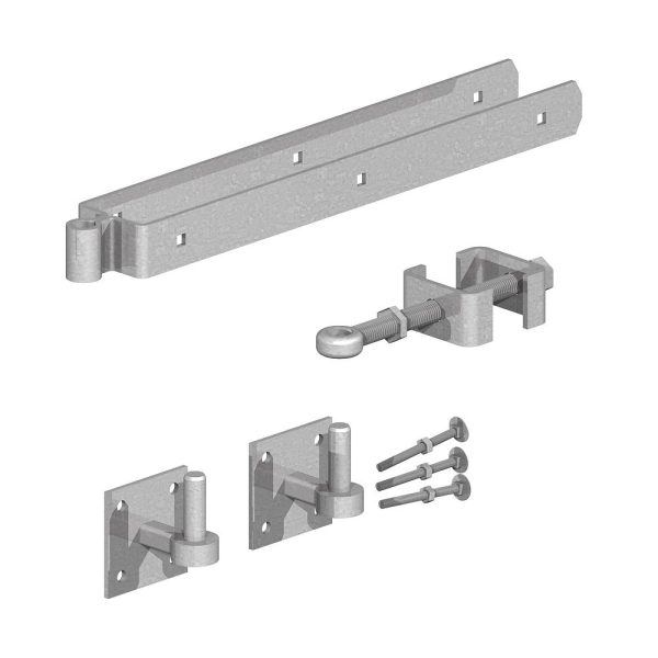 Adjustable Hinge Set With Hooks On Plate
