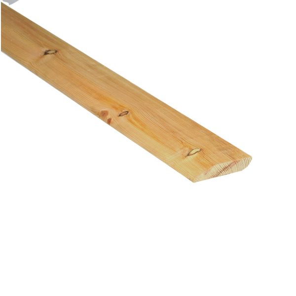 Chamfered/Pencil Round Skirting EX 19MM X 75MM