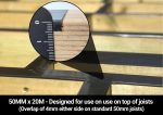 Decking Joist Protective Tape 20m - Image 2