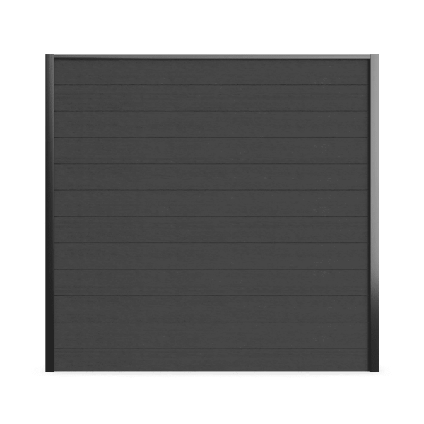 DuraPost VISTA®  Composite Fencing Boards Graphite (pack of 4), 1.82m