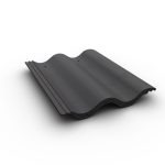 Round Top Concrete Roof Tile - Full Pack