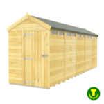 5ft wide Apex Roof Security Shed with Optional Windows - Image 20