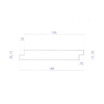 Keruing Half Lap Decking 21x140mm - Image 2