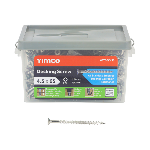 Stainless Steel Screws 4.5 x 65