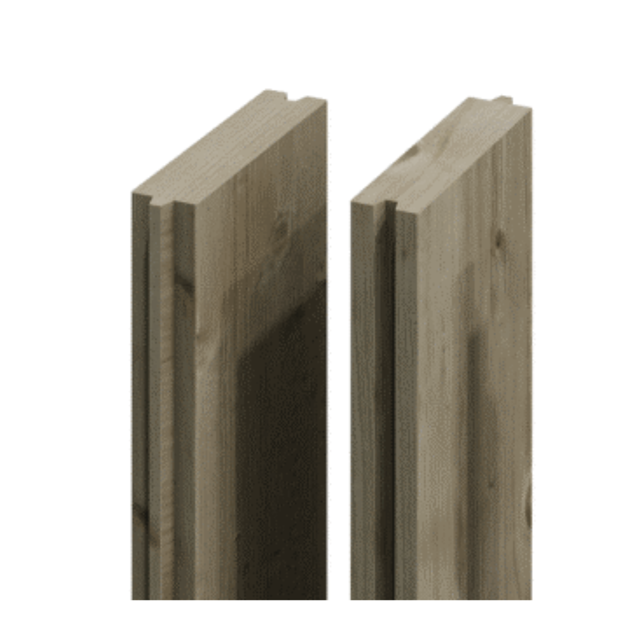 REDWOOD_ACOUSTIC_BOARDS_130X28X2400MM SOUND SHIELD PRO REDWOOD ACOUSTIC PANEL 1.8m x 2.4m - GREEN UC4 - Image 1